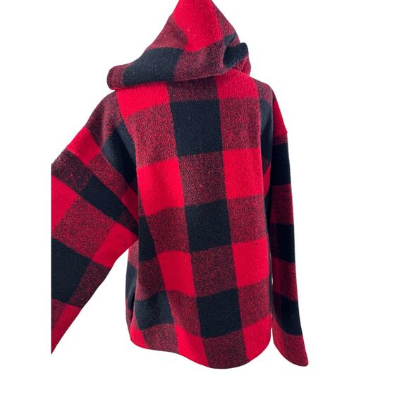 "EARTH RAGZ" Vintage, Thick ,Over Coat/Sweatshirt,Moose Embroidered, Rustic,Warm - Picture 4 of 11